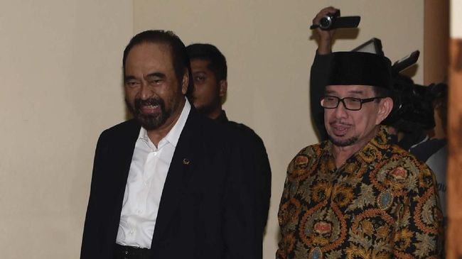 Surya Paloh dan Sohibul Iman Tak Bahas Pilpres hingga Pilkada