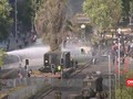 VIDEO: Pedemo Bentrok di Depan Istana Presiden Chile