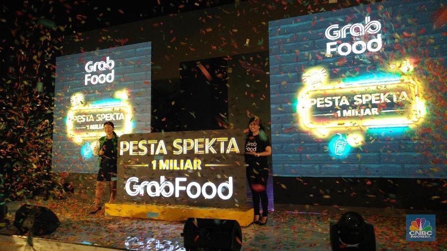 GrabFood mencatat pertumbuhan layanan makanan pesan antar naik tiga kali lipat hingga semester I-2019.