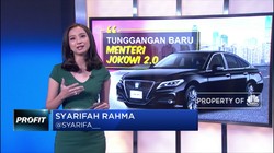 Intip Mobil Mewah Menteri Jokowi Jilid 2