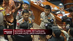 Idham Azis Resmi  Jadi Kapolri