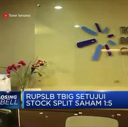 Setelah Stock Split, Saham TBIG Langsung Naik 4,1%