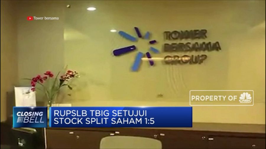 Setelah resmi melakukan stock split, saham PT Tower Bersama Infrastructure Tbk (TBIG) melaju ke zona hijau dan parkir di level Rp 1.140 per saham.