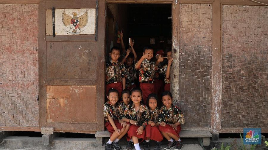 Sekolah Peninggalan Kolonial Belanda SDN PISANGSAMBO 1 (CNBC Indonesia/Tri Susilo)