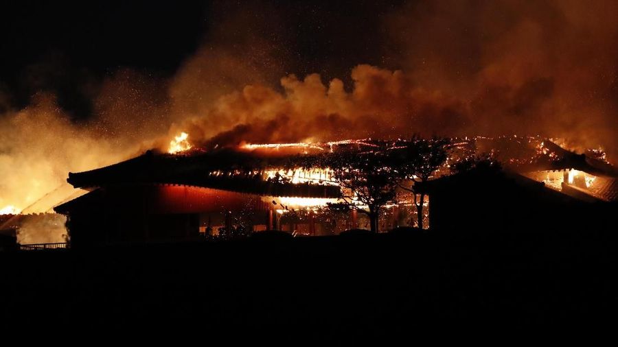 Istana Shuri yang berumur 500 tahun dan termasuk sebagai bagian Warisan Dunia UNESCO terbakar pada Kamis (31/10/19) pagi dini hari.