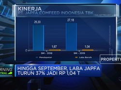 9M-2019, Laba Japfa Comfeed Turun 37%
