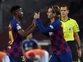 Fan Anggap Griezmann Diabaikan Messi dan Suarez