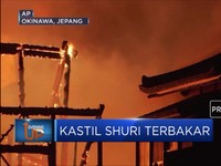 Peninggalan Sejarah Jepang Kastil Shuri Terbakar