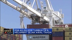 Wow, Laju PDB AS Tumbuh di Atas Ekspektasi Pasar