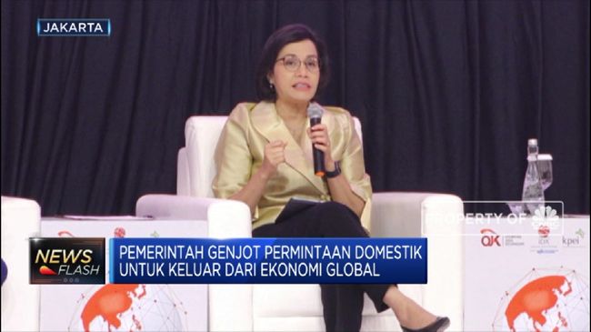 Sri Mulyani: Ekonomi Global Lemah, RI Jangan Gloomy