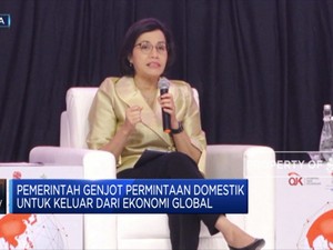 Sri Mulyani: Ekonomi Global Lemah, RI Jangan Gloomy
