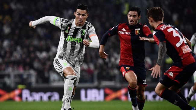 Hasil Liga Italia: Juventus Menang Tipis Atas Genoa