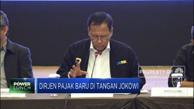 Bos Pajak Pilihan Jokowi-Sri Mulyani Dilantik