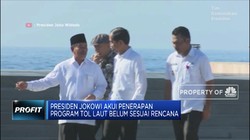 Jokowi Akui Tol Laut Dikuasai Swasta dan Tak Sesuai Tujuan