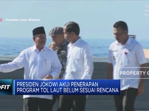 Jokowi Akui Tol Laut Dikuasai Swasta dan Tak Sesuai Tujuan