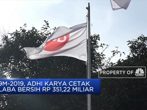 Laba Bersih Adhi Karya Tumbuh 4,68% Pada 9M-2019