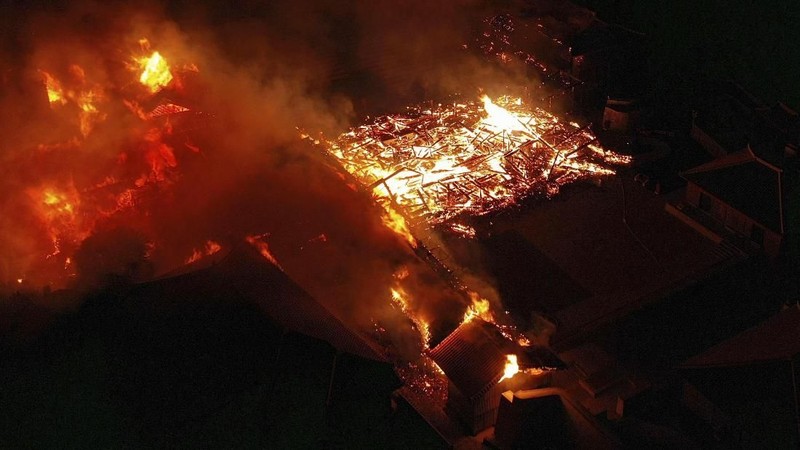 Istana Shuri yang berumur 500 tahun dan termasuk sebagai bagian Warisan Dunia UNESCO terbakar pada Kamis (31/10/19) pagi dini hari.