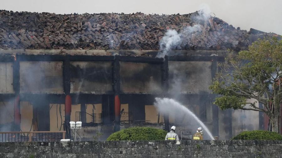 Istana Shuri yang berumur 500 tahun dan termasuk sebagai bagian Warisan Dunia UNESCO terbakar pada Kamis (31/10/19) pagi dini hari.