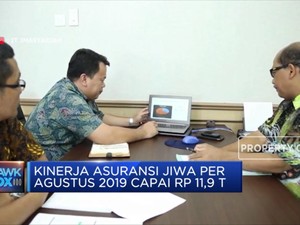 Investasi Asuransi Jiwa Per Agustus 2019 Capai Rp 11,9 T
