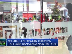 Laba Bersih Ramayana Naik Dua Digit