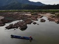 FOTO: Kekeringan Sungai Mekong Terparah Selama 3 Dekade