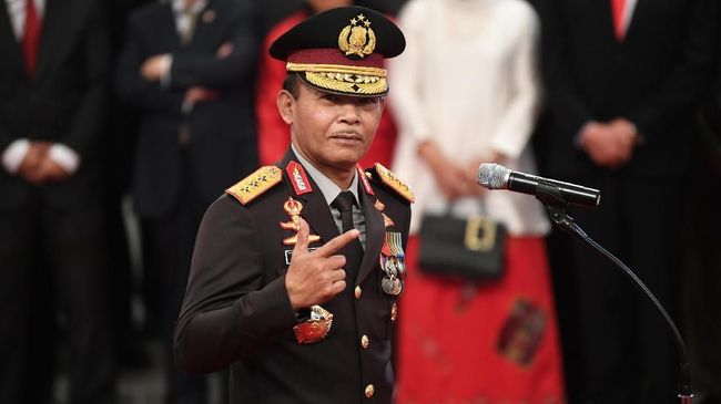 Kapolri Idham Azis ke Prabowo: Siap Komandan