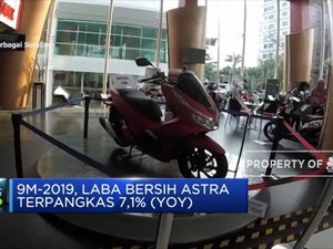 Laba Bersih Astra International Terpangkas 7,1%