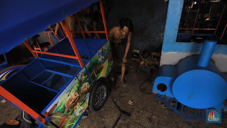 Odong-odong dianggap tak memenuhi persyaratan teknis untuk beroperasi di jalan umum.