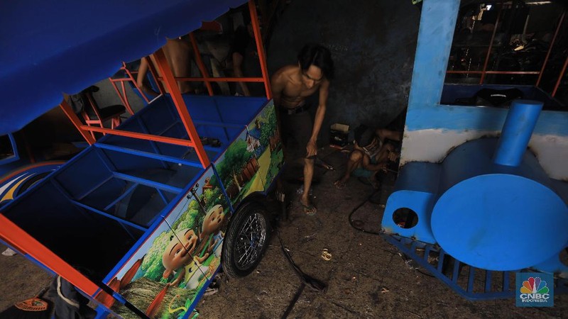 Odong-odong dianggap tak memenuhi persyaratan teknis untuk beroperasi di jalan umum.