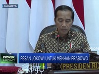Ini Pesan Jokowi untuk Menhan Prabowo