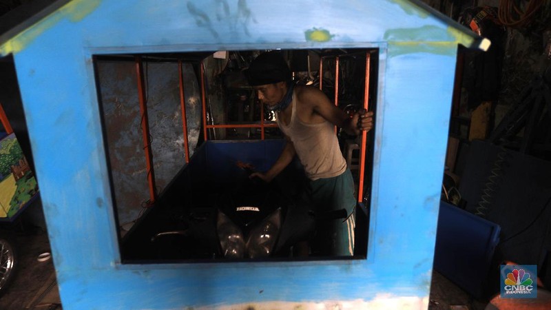 Odong-odong dianggap tak memenuhi persyaratan teknis untuk beroperasi di jalan umum.