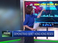 Demonstrasi Seret Hong Kong ke Resesi Ekonomi