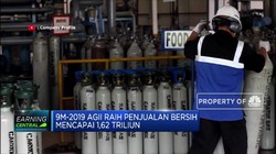 Penjualan Bersih Aneka Gas Industri Naik jadi Rp 1,62 T
