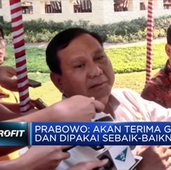 Prabowo Subianto akan Ambil Gaji sebagai Menteri Pertahanan
