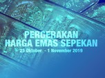 Pergerakan Harga Emas di Pekan Terakhir Oktober 2019