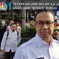 Tetapkan UMP DKI Rp 4,2 Juta, Anies Beri 'Bonus' ke Buruh