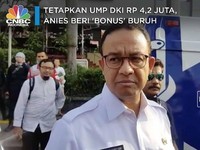Tetapkan UMP DKI Rp 4,2 Juta, Anies Beri 'Bonus' ke Buruh