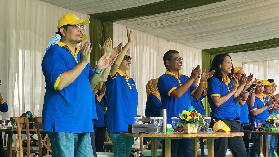 Family Gathering HORI 73, Menteri Keuangan Sri Mulyani menyerukan bahwa Hari Oeang ke-73 membawa semangat 