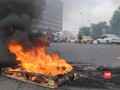 VIDEO: Demo di Baghdad, Massa Blokir Jalan