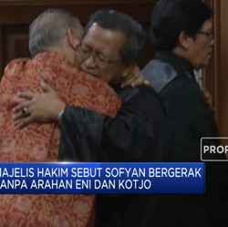 Begini Ekspresi Sofyan Basir Saat Divonis Bebas