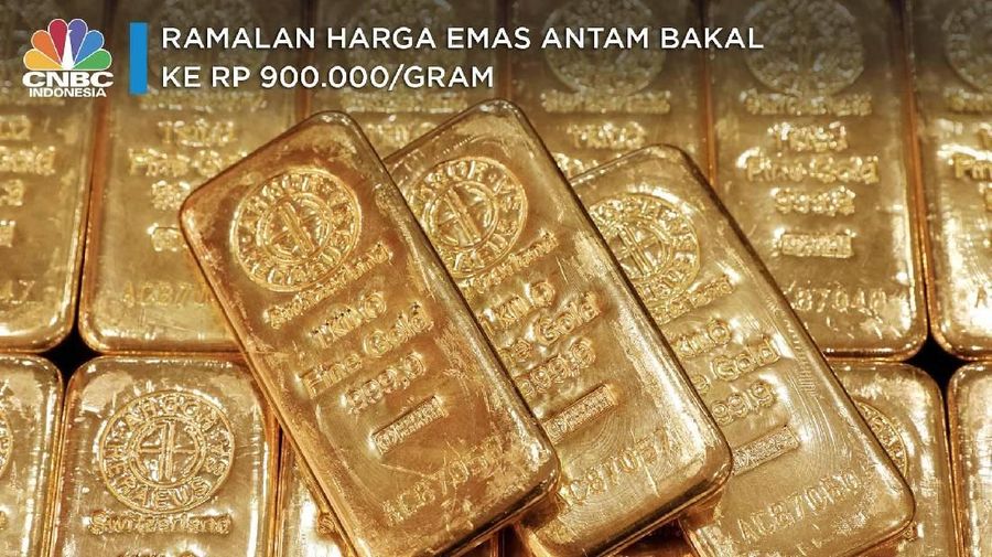 Emas Bidik Rekor Tertinggi US$ 2.000/troy ons di 2020