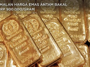 Ramalan Harga Emas Antam Bakal ke Rp 900.000/gram