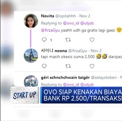 OVO Kenakan Biaya Transfer Rp 2.500, Netizen Kecewa
