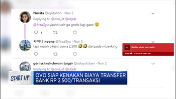 OVO Kenakan Biaya Transfer Rp 2.500, Netizen Kecewa