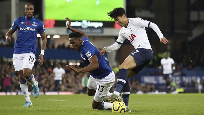 Hasil Liga Inggris: Tottenham Gagal Menang Lawan Everton