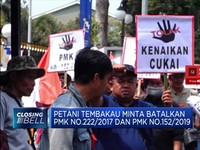 Tolak Kenaikan Cukai Tembakau, Petani Demo Lagi