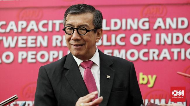 Yasonna Sebut RKUHP Habiskan Rp70 M, Dibahas Lagi Januari