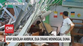 VIDEO: Atap Sekolah Ambruk, 2 Orang Meninggal Dunia