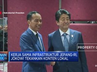 Senyum Sumringah Jokowi Saat Bertemu PM Jepang Abe