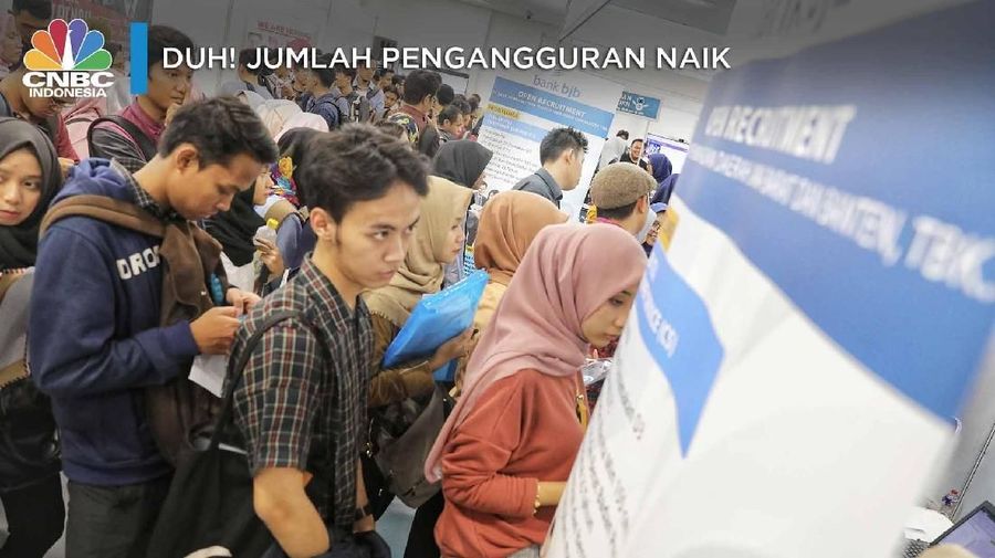 Duh! Jumlah Pengangguran Naik
